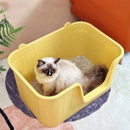 Premium Extra-Large Litter Box for Cats